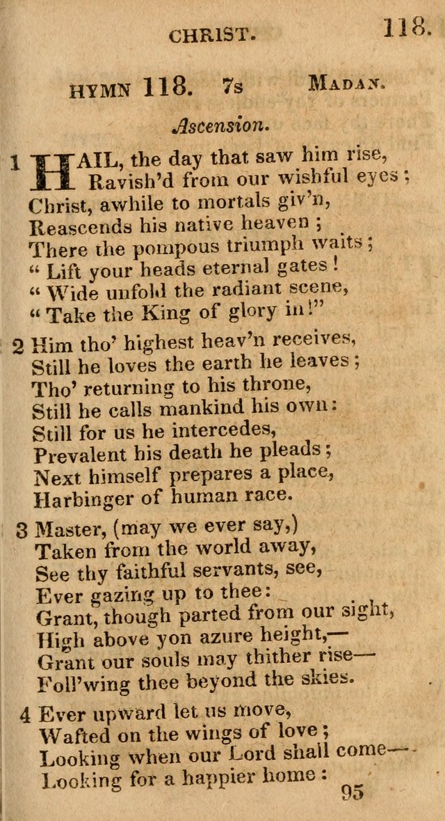 Village Hymns for Social Worship, Selected and Original: designed as a supplement to the Psalms and Hymns of Dr. Watts (6th ed.) page 97