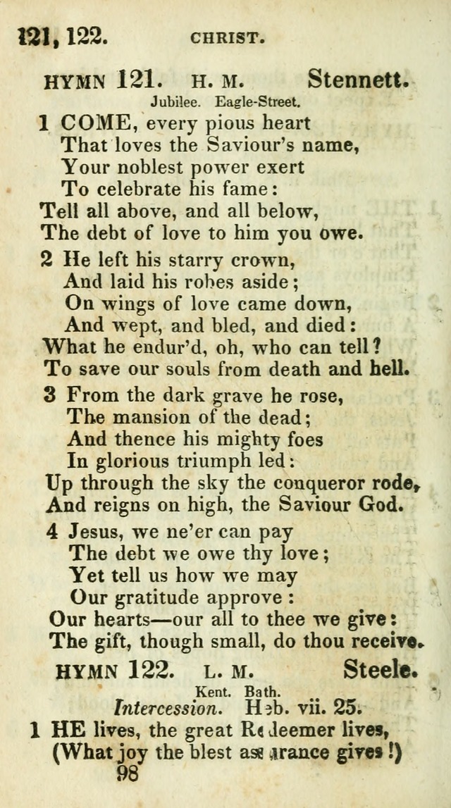 Village hymns for social worship, selected and original: designed as a supplement to Dr. Watts