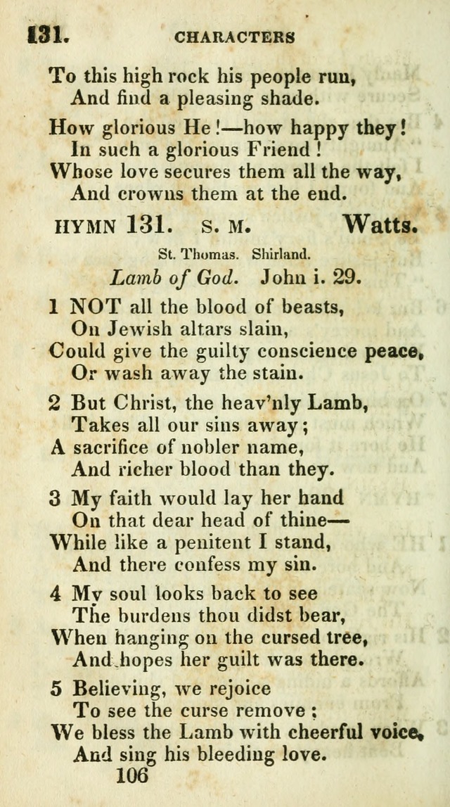 Village hymns for social worship, selected and original: designed as a supplement to Dr. Watts