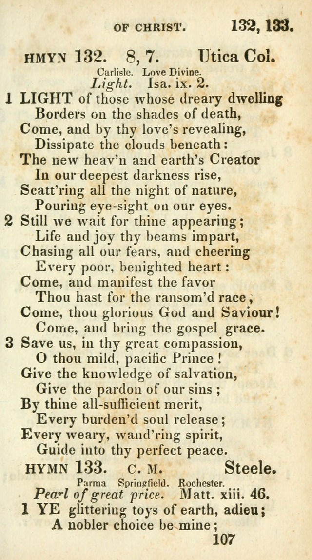 Village hymns for social worship, selected and original: designed as a supplement to Dr. Watts