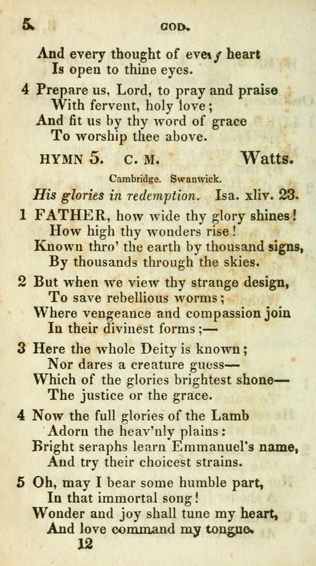 Village hymns for social worship, selected and original: designed as a supplement to Dr. Watts