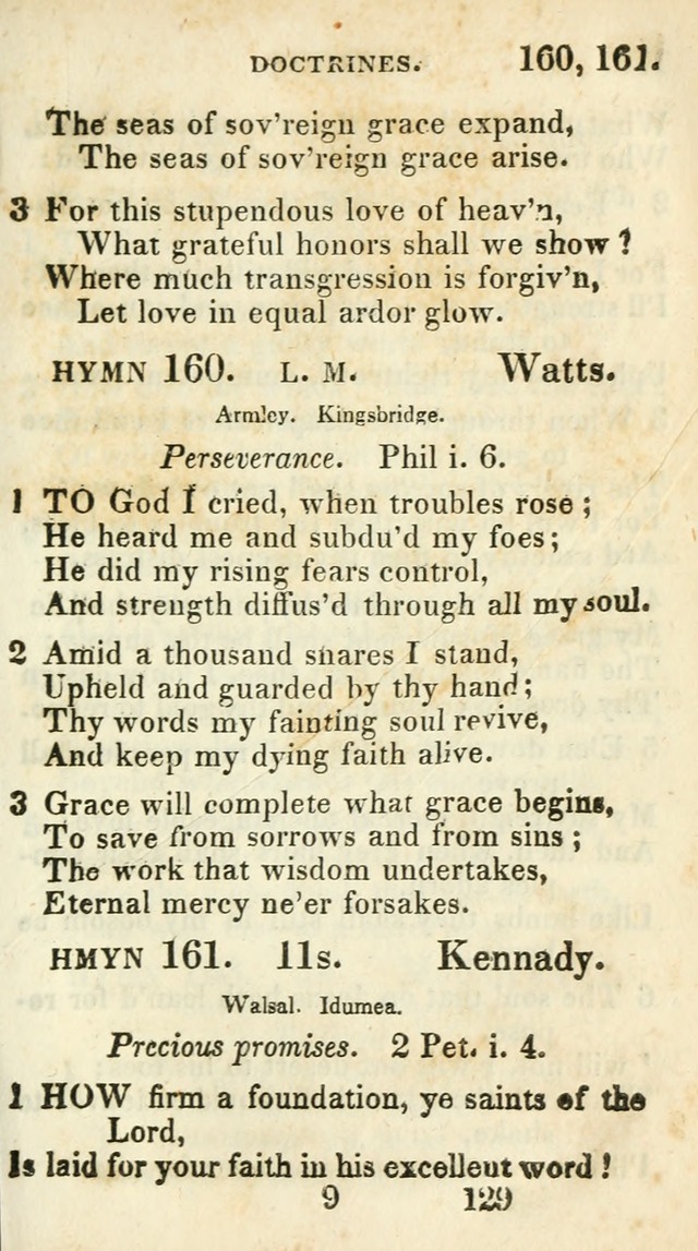 Village hymns for social worship, selected and original: designed as a supplement to Dr. Watts