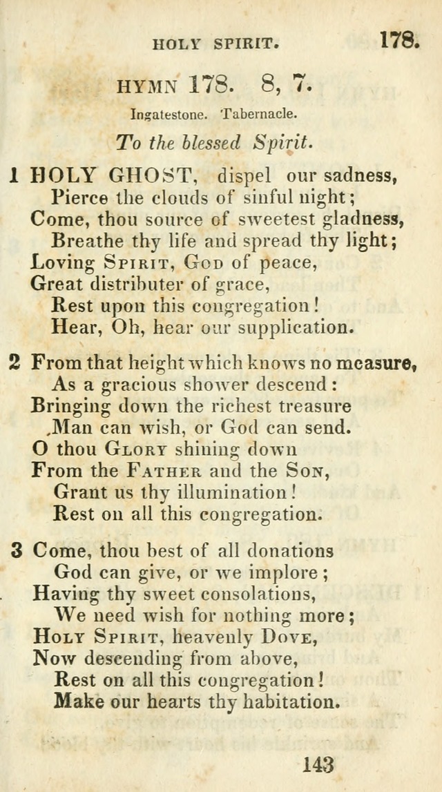 Village hymns for social worship, selected and original: designed as a supplement to Dr. Watts