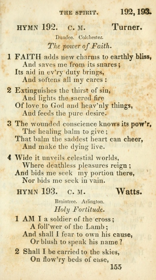 Village hymns for social worship, selected and original: designed as a supplement to Dr. Watts