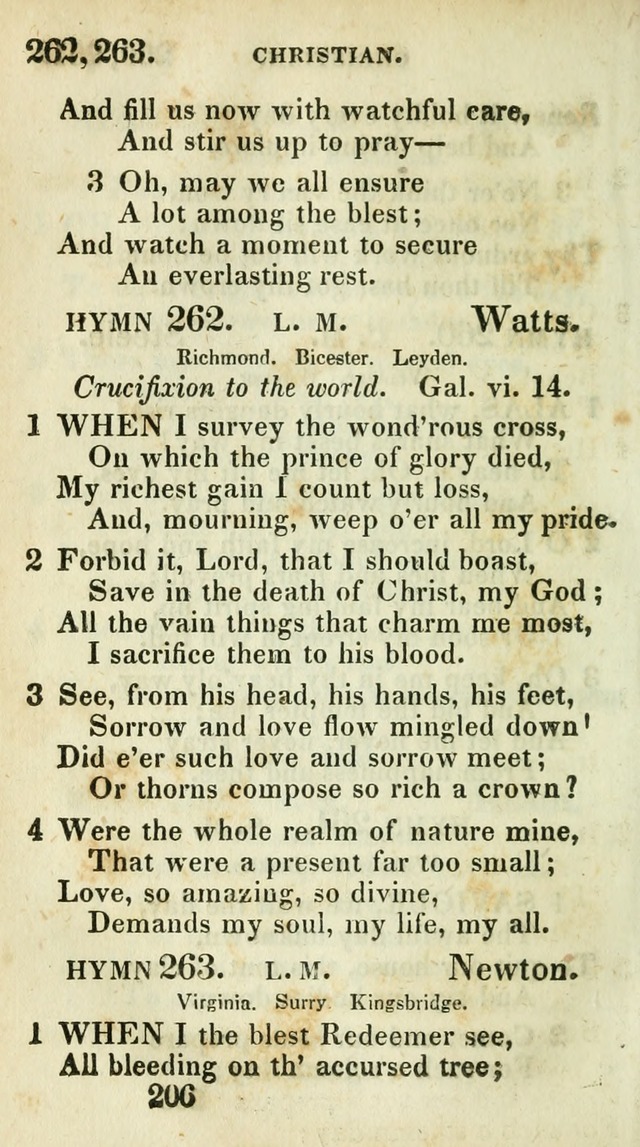 Village hymns for social worship, selected and original: designed as a supplement to Dr. Watts