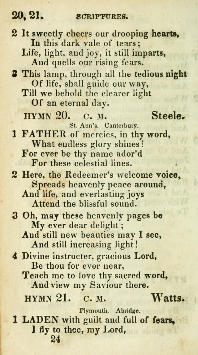 Village hymns for social worship, selected and original: designed as a supplement to Dr. Watts