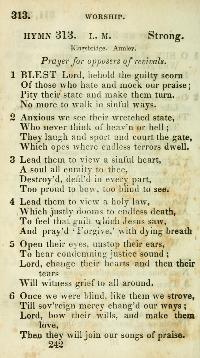 Village hymns for social worship, selected and original: designed as a supplement to Dr. Watts