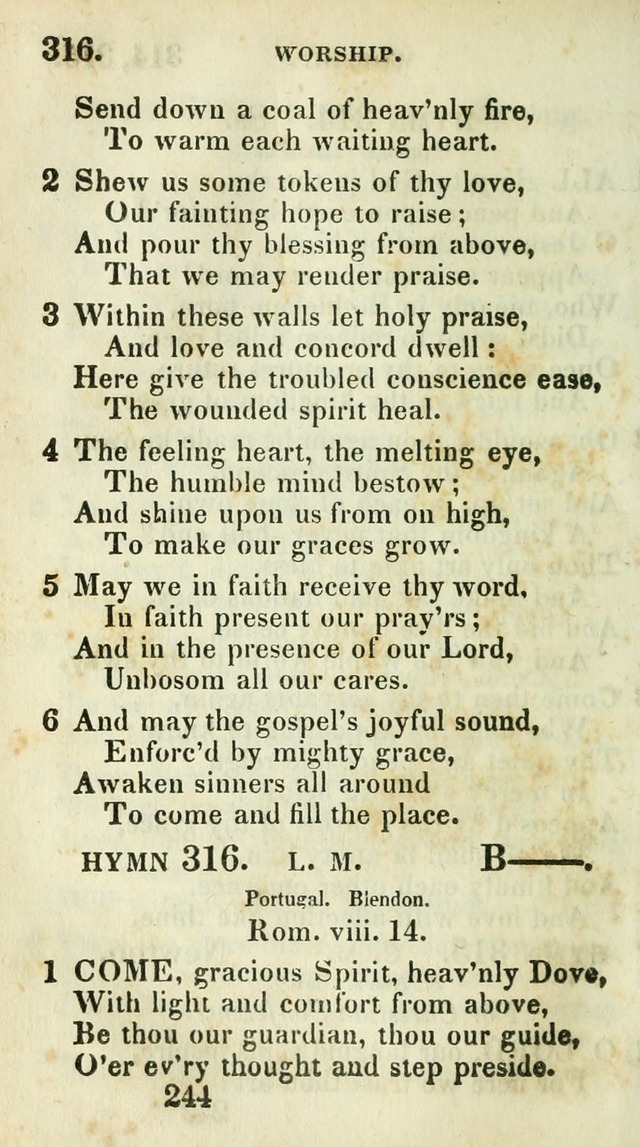 Village hymns for social worship, selected and original: designed as a supplement to Dr. Watts