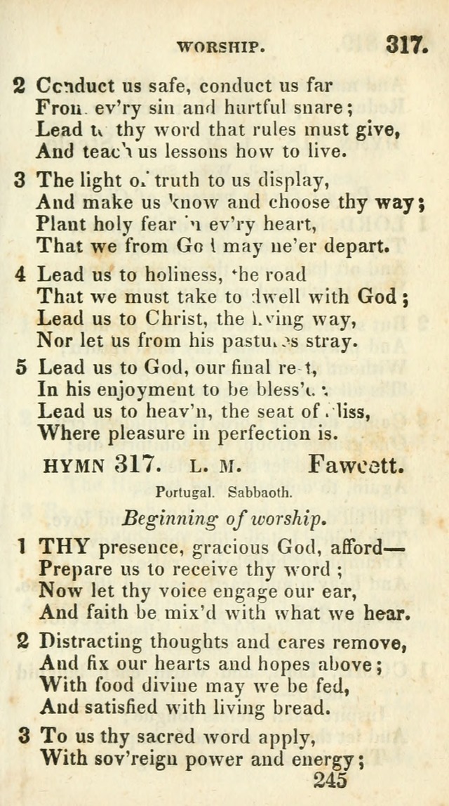 Village hymns for social worship, selected and original: designed as a supplement to Dr. Watts