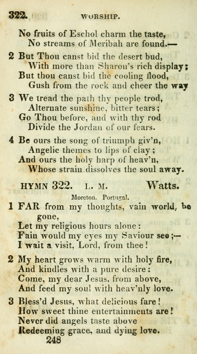 Village hymns for social worship, selected and original: designed as a supplement to Dr. Watts