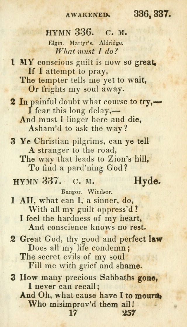 Village hymns for social worship, selected and original: designed as a supplement to Dr. Watts