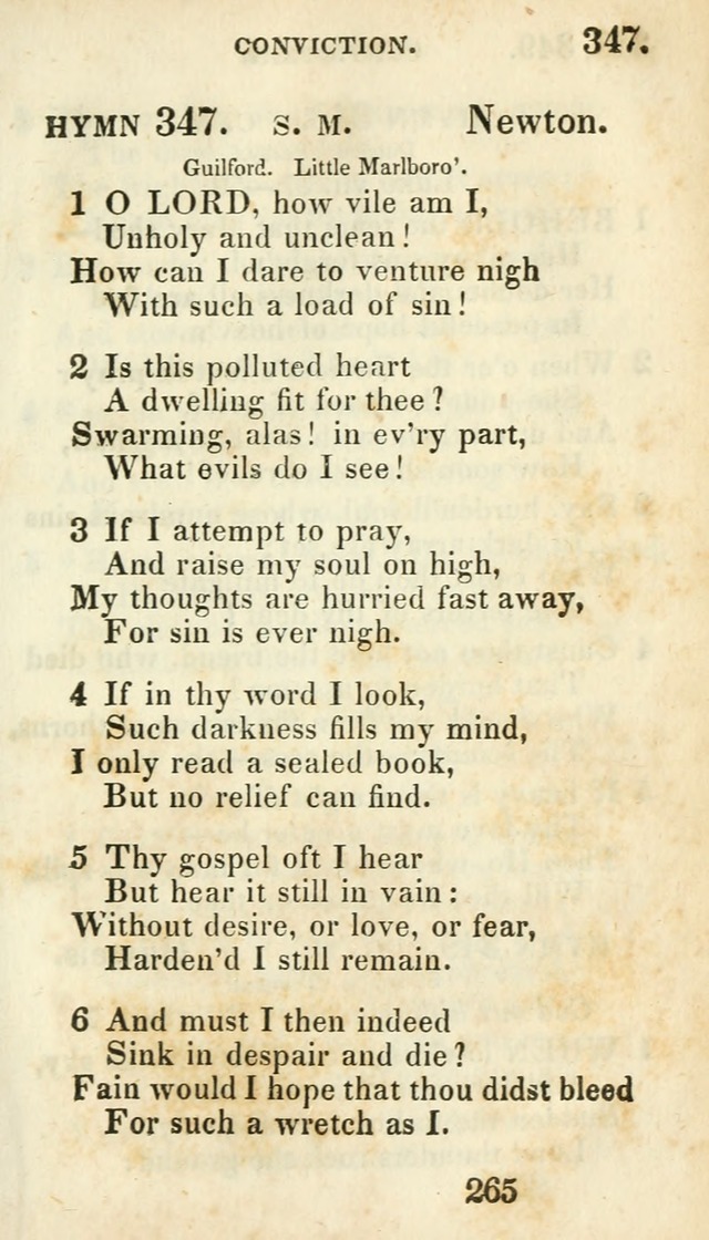 Village hymns for social worship, selected and original: designed as a supplement to Dr. Watts