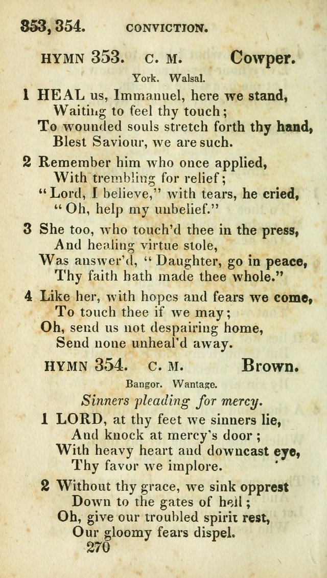 Village hymns for social worship, selected and original: designed as a supplement to Dr. Watts