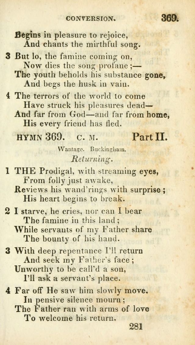 Village hymns for social worship, selected and original: designed as a supplement to Dr. Watts