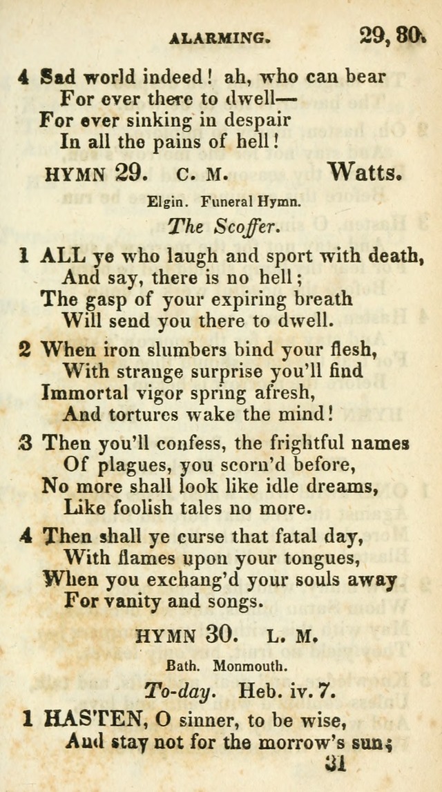 Village hymns for social worship, selected and original: designed as a supplement to Dr. Watts