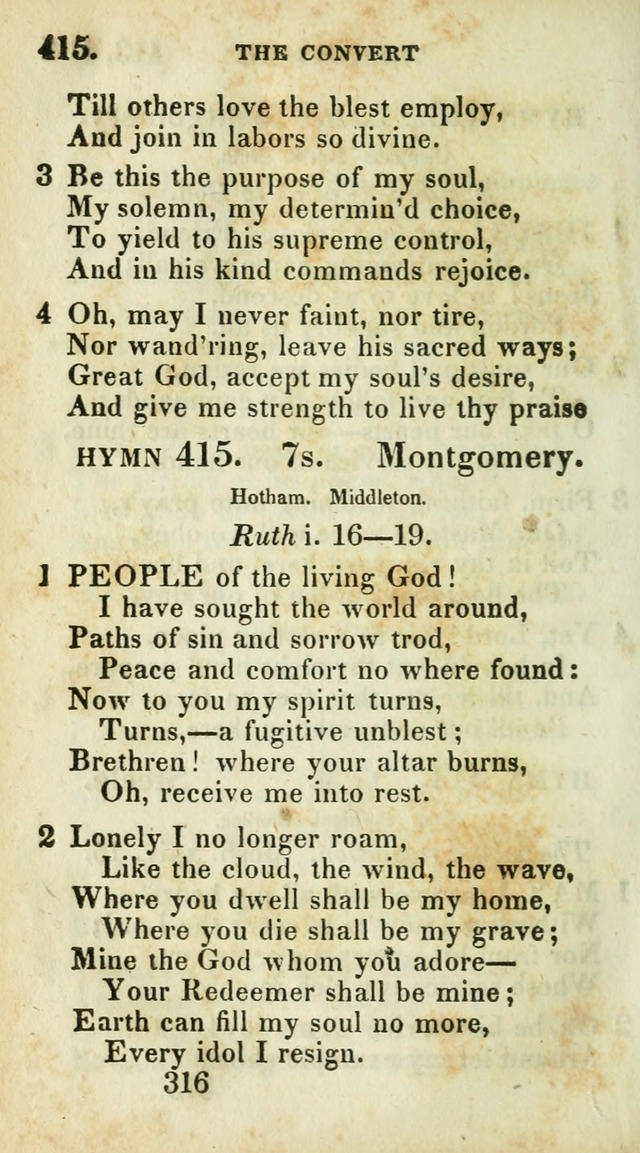 Village hymns for social worship, selected and original: designed as a supplement to Dr. Watts