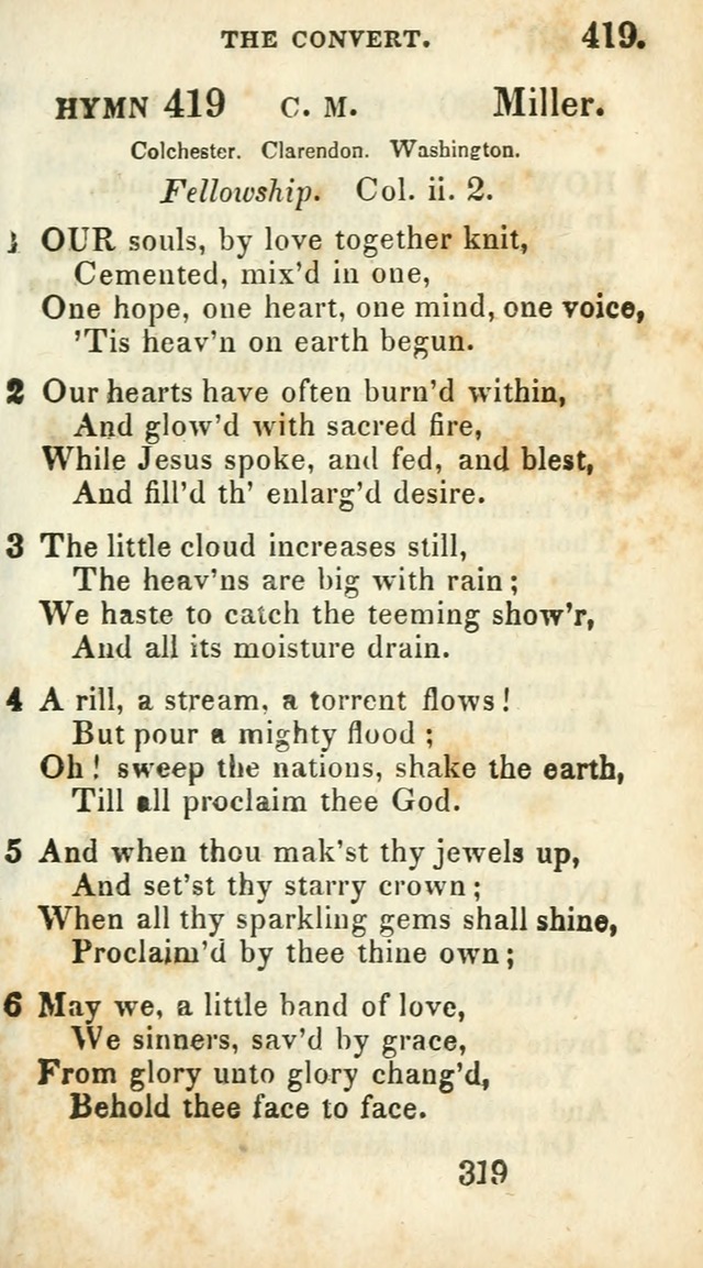 Village hymns for social worship, selected and original: designed as a supplement to Dr. Watts