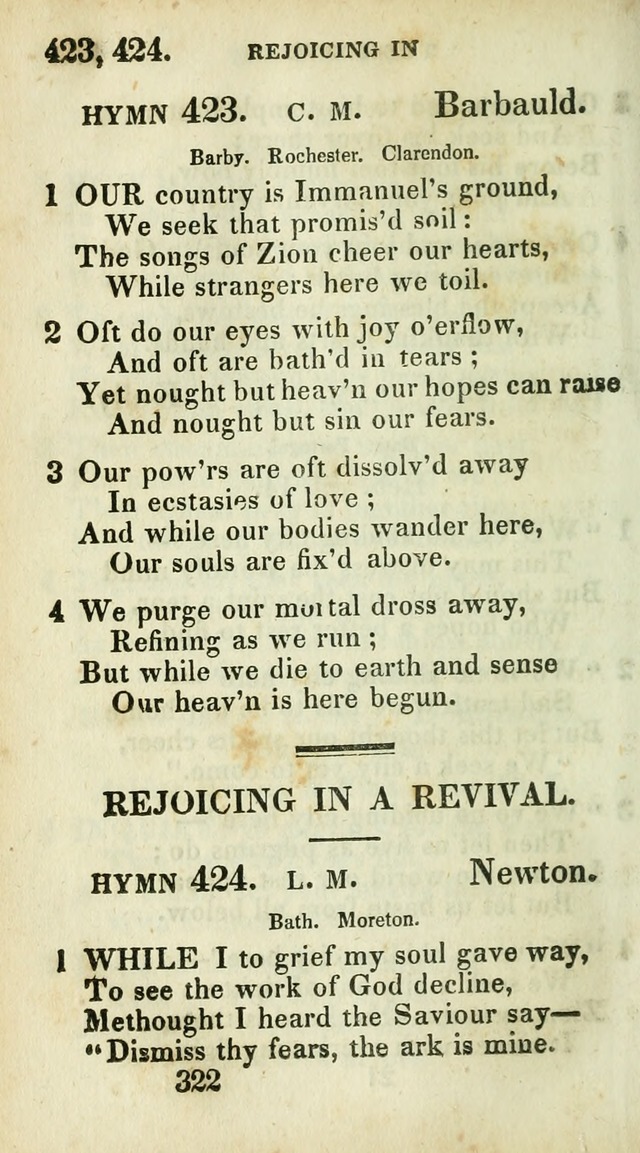 Village hymns for social worship, selected and original: designed as a supplement to Dr. Watts