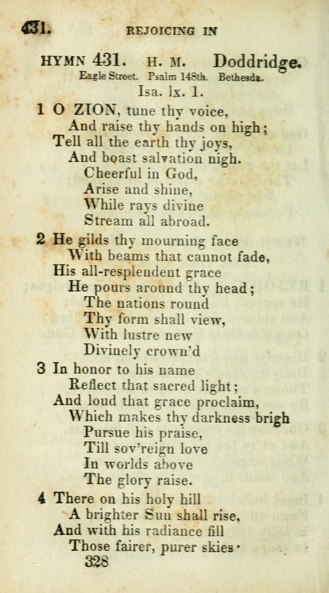 Village hymns for social worship, selected and original: designed as a supplement to Dr. Watts