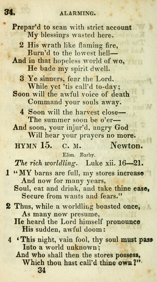 Village hymns for social worship, selected and original: designed as a supplement to Dr. Watts