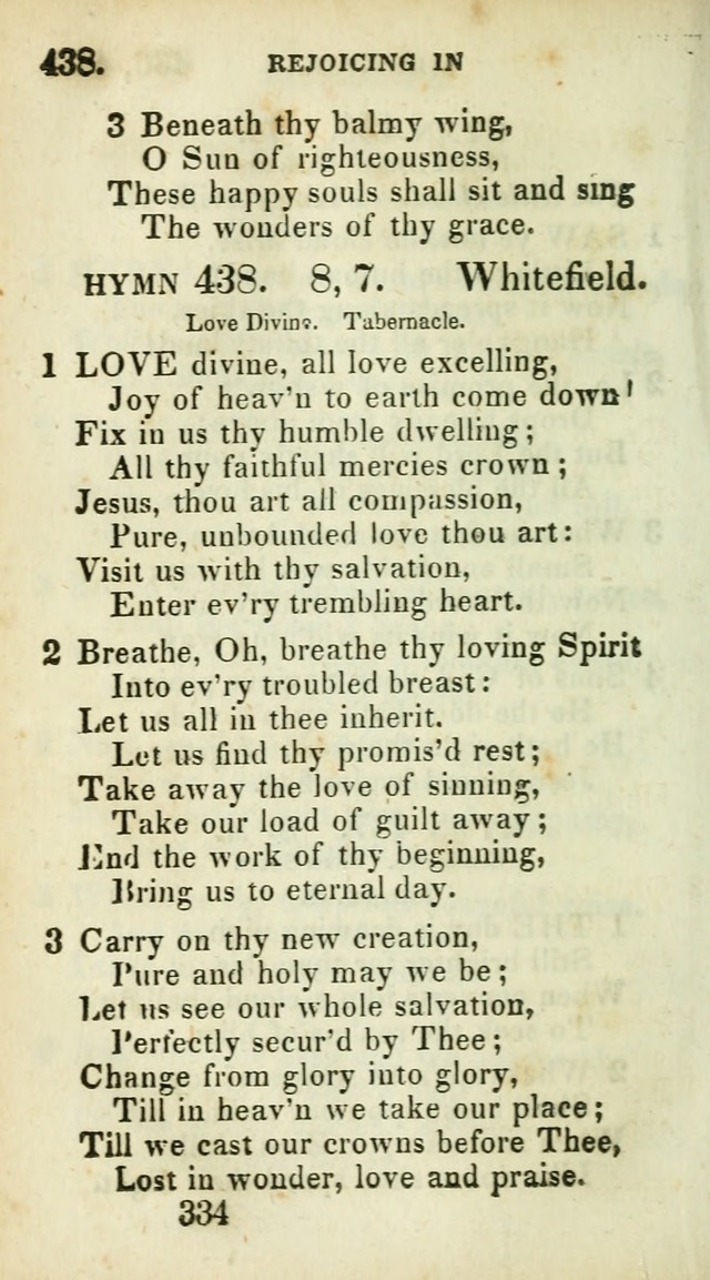 Village hymns for social worship, selected and original: designed as a supplement to Dr. Watts