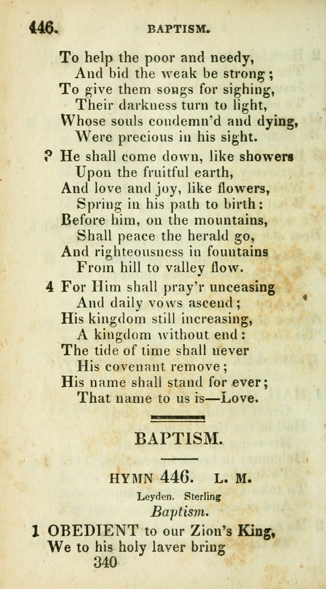 Village hymns for social worship, selected and original: designed as a supplement to Dr. Watts