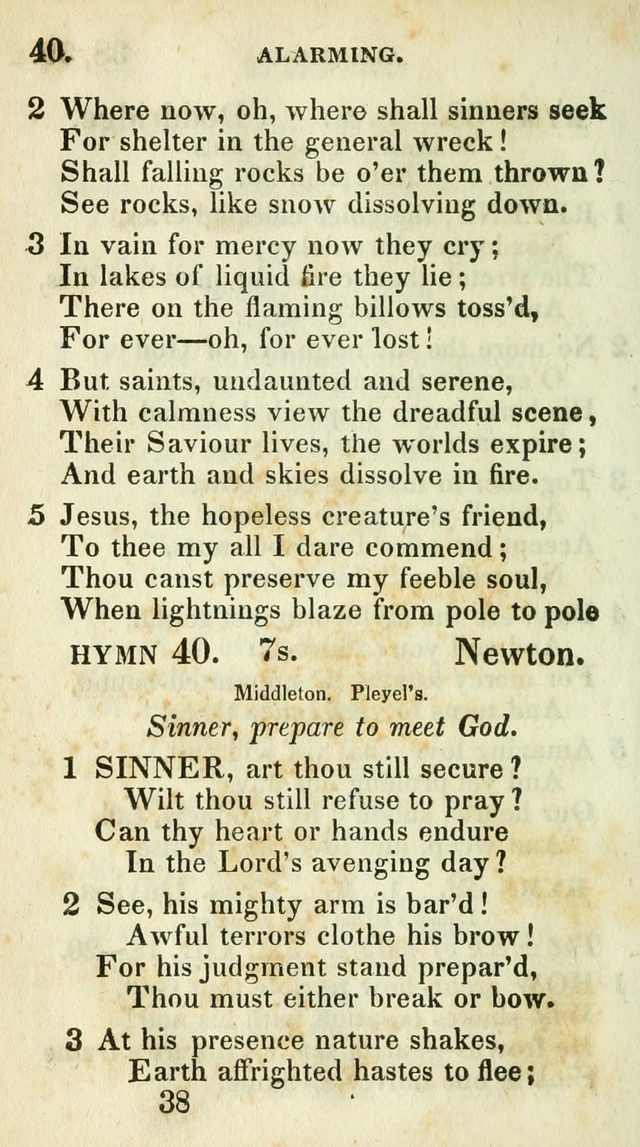 Village hymns for social worship, selected and original: designed as a supplement to Dr. Watts