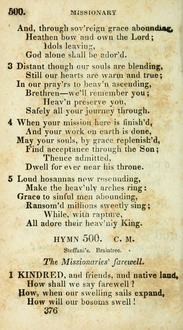 Village hymns for social worship, selected and original: designed as a supplement to Dr. Watts