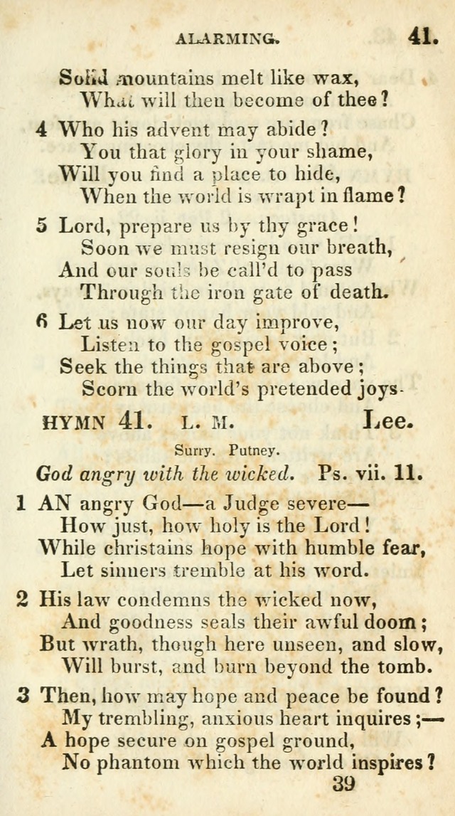 Village hymns for social worship, selected and original: designed as a supplement to Dr. Watts