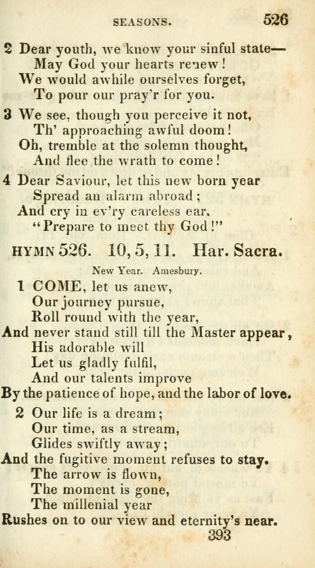 Village hymns for social worship, selected and original: designed as a supplement to Dr. Watts