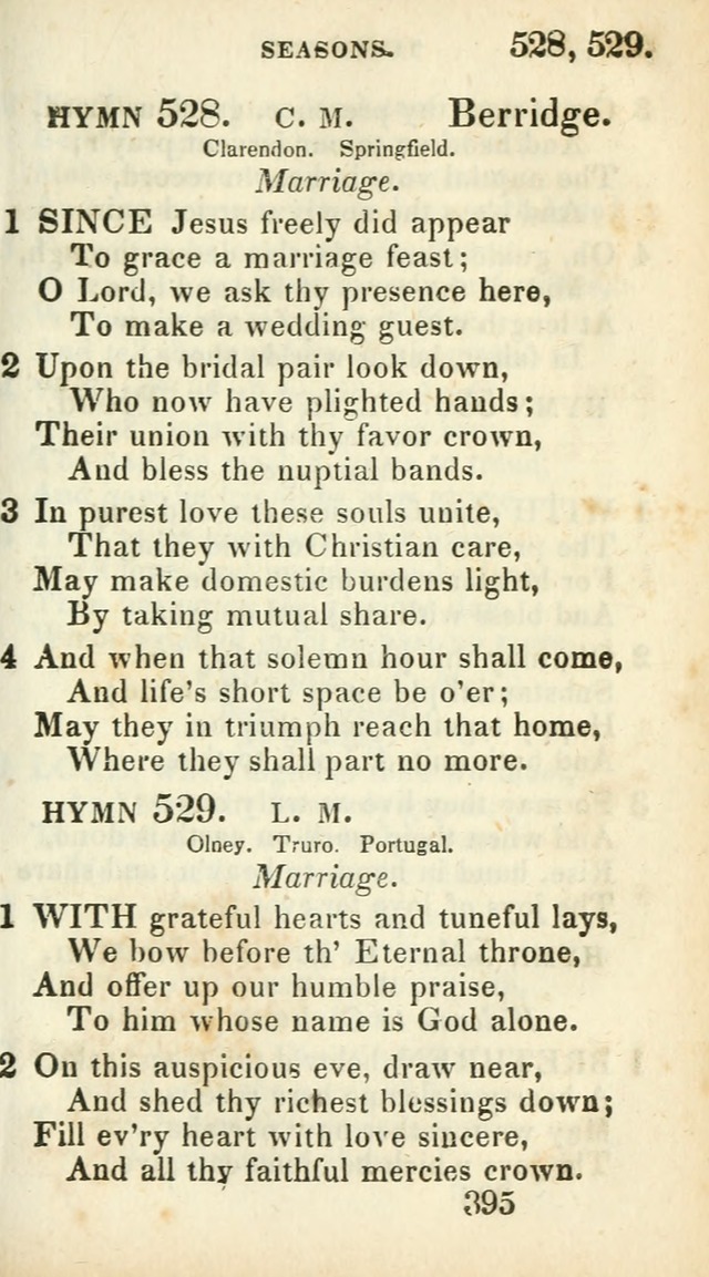 Village hymns for social worship, selected and original: designed as a supplement to Dr. Watts