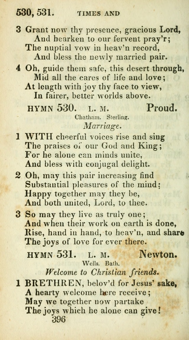 Village hymns for social worship, selected and original: designed as a supplement to Dr. Watts