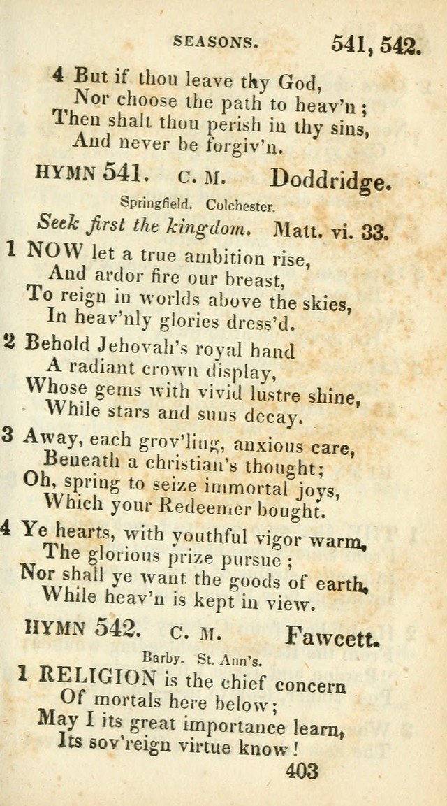 Village hymns for social worship, selected and original: designed as a supplement to Dr. Watts