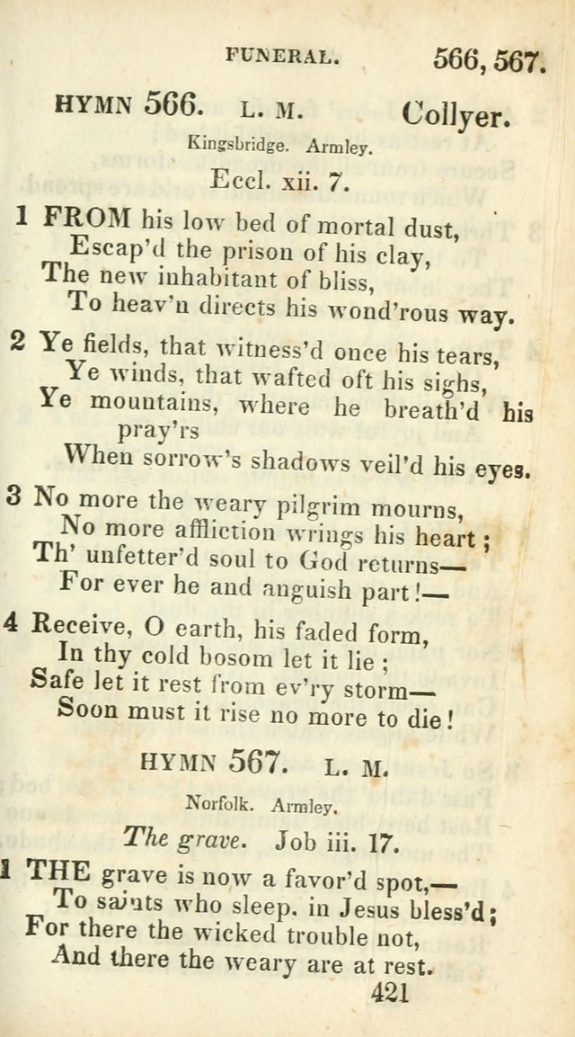 Village hymns for social worship, selected and original: designed as a supplement to Dr. Watts