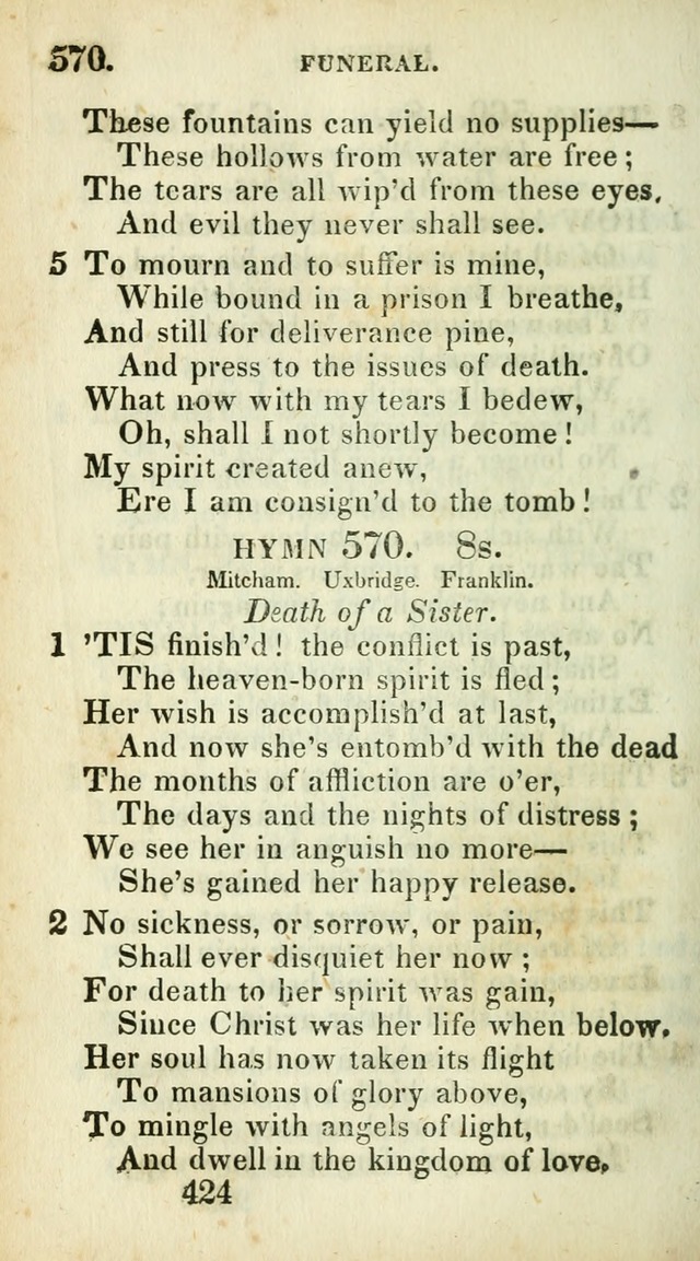 Village hymns for social worship, selected and original: designed as a supplement to Dr. Watts