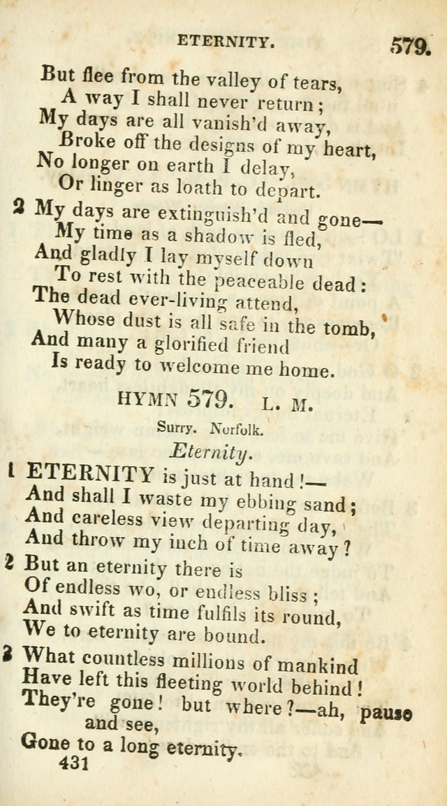 Village hymns for social worship, selected and original: designed as a supplement to Dr. Watts