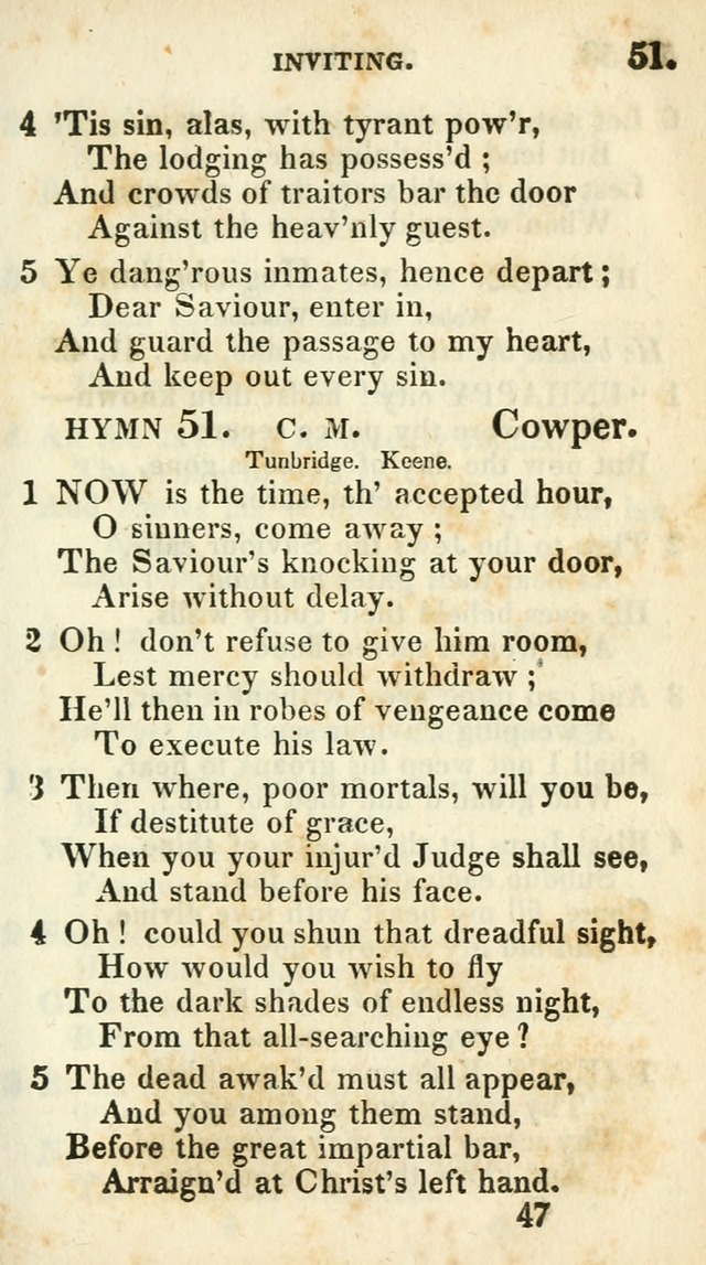 Village hymns for social worship, selected and original: designed as a supplement to Dr. Watts