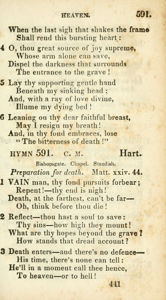 Village hymns for social worship, selected and original: designed as a supplement to Dr. Watts