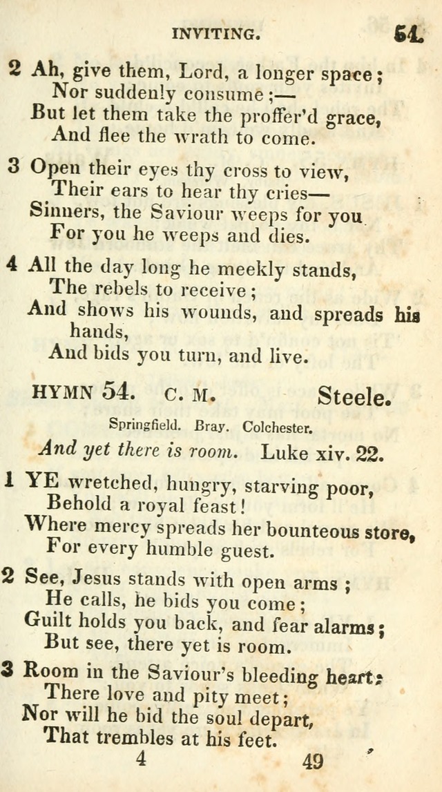 Village hymns for social worship, selected and original: designed as a supplement to Dr. Watts