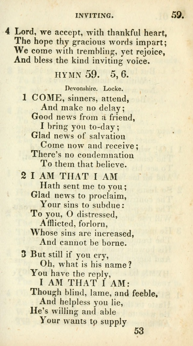 Village hymns for social worship, selected and original: designed as a supplement to Dr. Watts