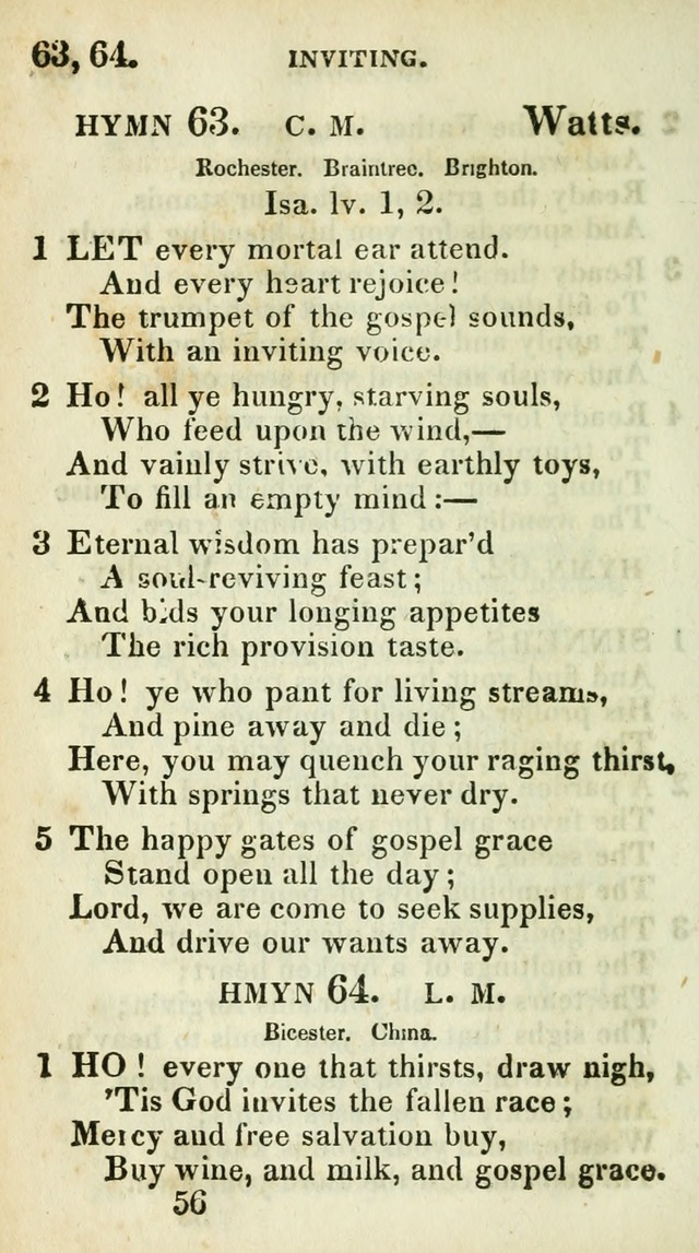 Village hymns for social worship, selected and original: designed as a supplement to Dr. Watts