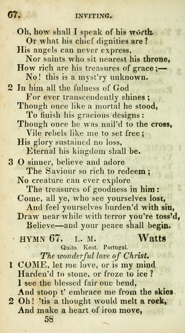 Village hymns for social worship, selected and original: designed as a supplement to Dr. Watts