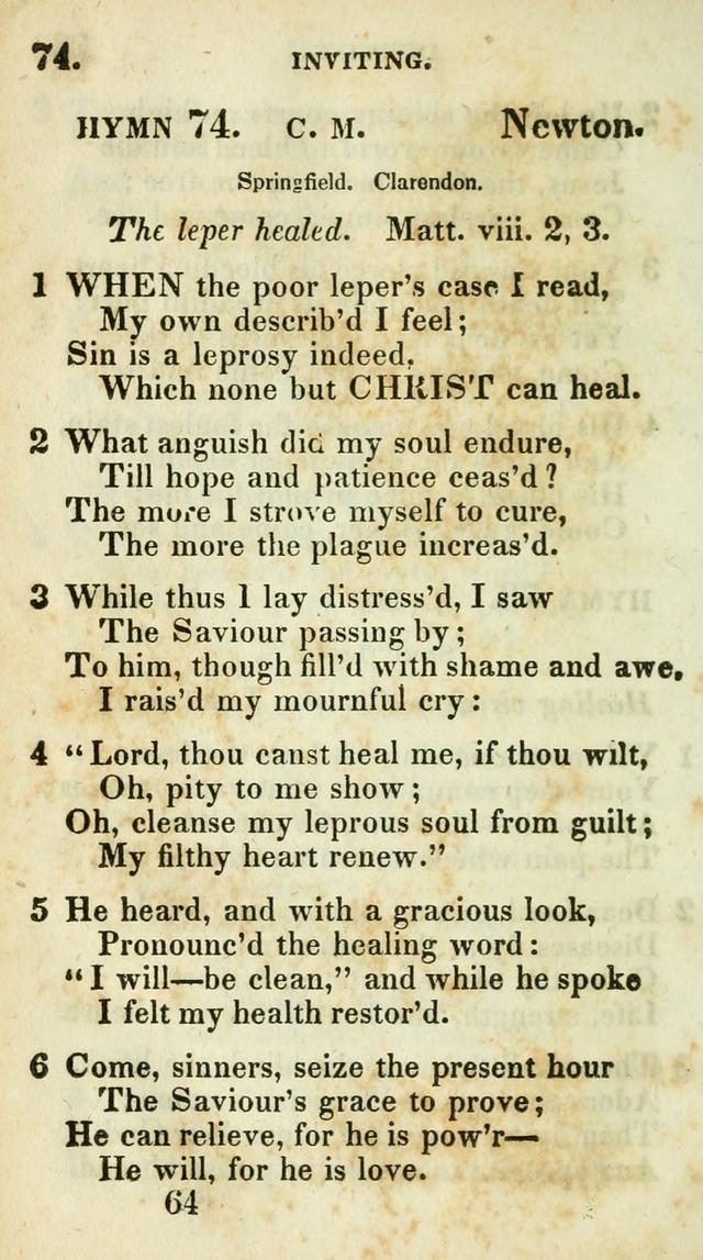 Village hymns for social worship, selected and original: designed as a supplement to Dr. Watts