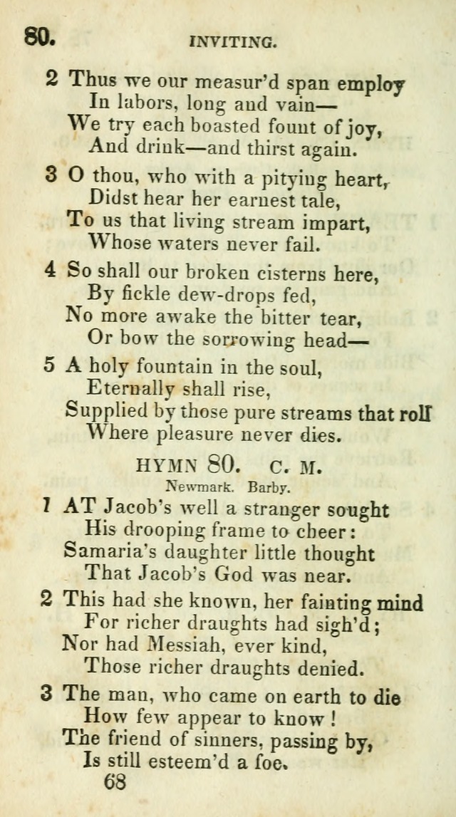 Village hymns for social worship, selected and original: designed as a supplement to Dr. Watts