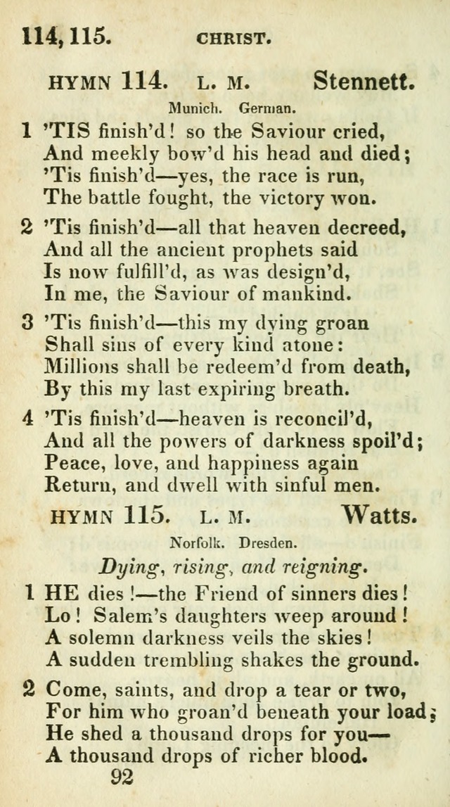 Village hymns for social worship, selected and original: designed as a supplement to Dr. Watts