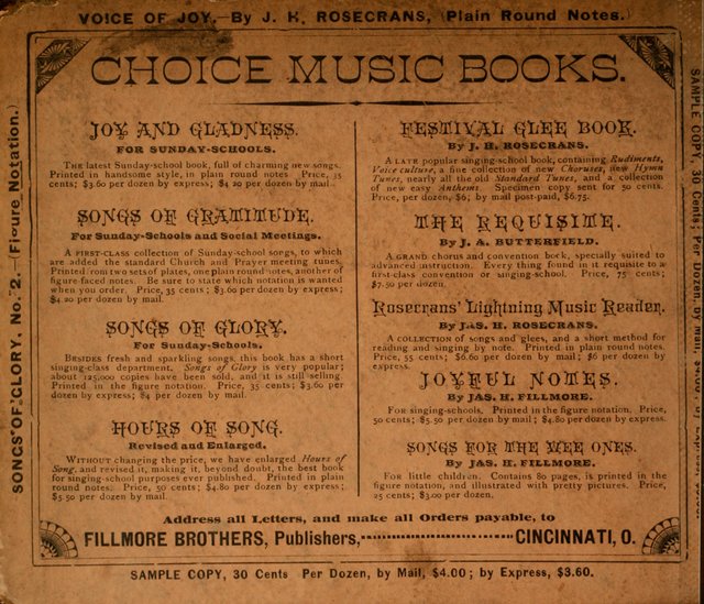 The Voice of Joy: A Collection of New Songs for the Sunday-School page 169
