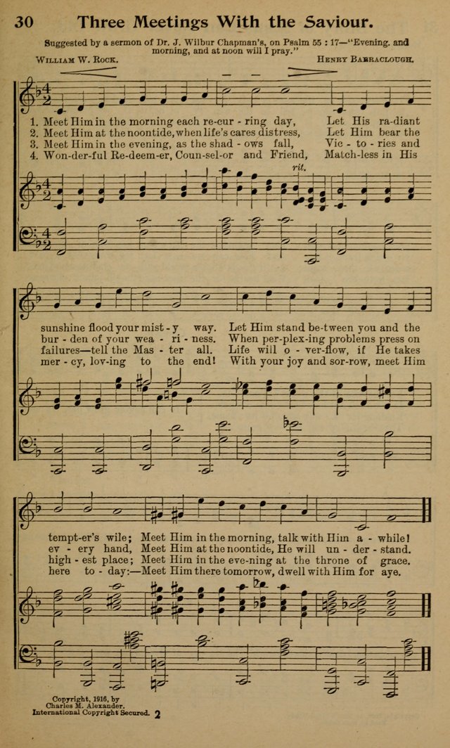 Victorious Life Hymns page 29