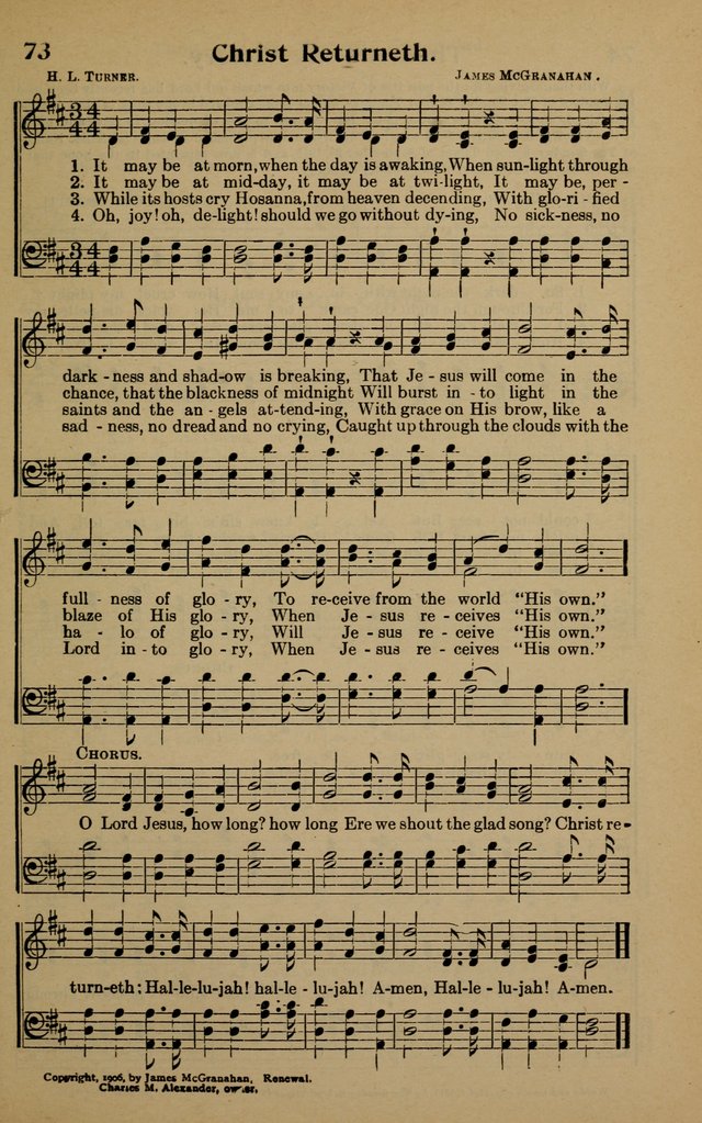 Victorious Life Hymns page 71