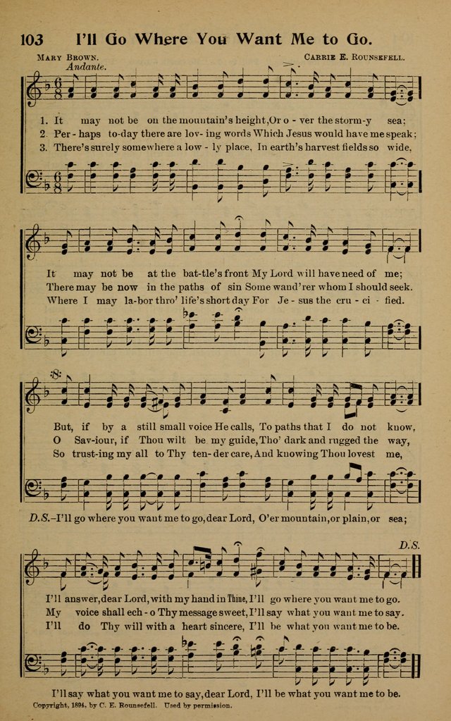 Victorious Life Hymns page 99