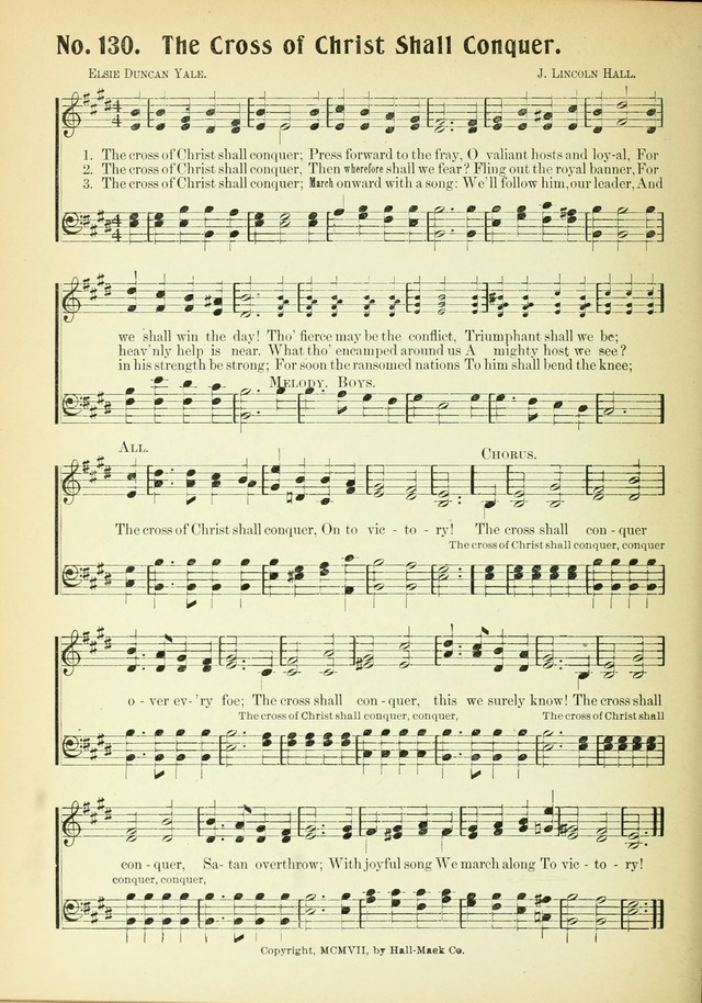 The Voice of Praise No. 2: a complete collection of Scriptural, gospel, Sunday-school and praise service songs page 135